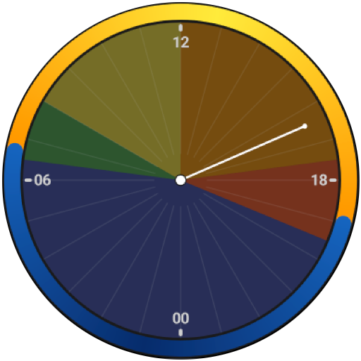 24-Hour Visual Day Clock app icon